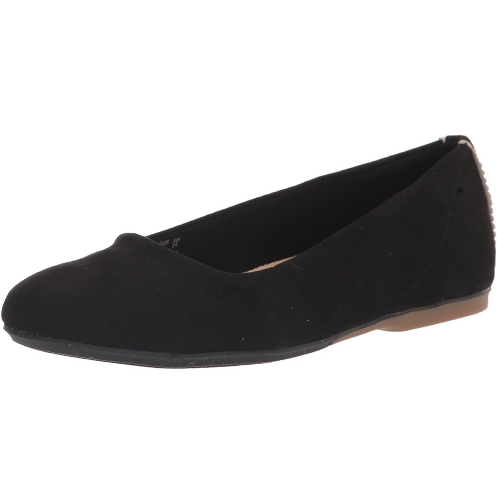 Black Suede Women's Flats